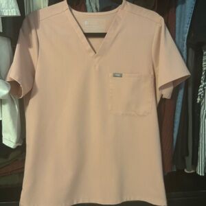 Figs Catarina Top - Pink Sand